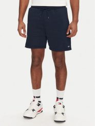 Tommy Jeans Szorty sportowe Flag Beach DM0DM21931 Granatowy Regular Fit. Niebieskie krótkie spodenki sportowe Tommy Jeans, m, bez wzorów, z bawełny. Za 169.99 zł.