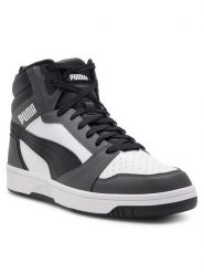 Puma Sneakersy Rebound v6 39232603 Szary. Szare buty sportowe casual Puma, bez wzorów, ze skóry, bez zapięcia. Za 299.99 zł.