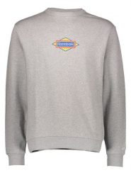 Reebok Bluza "CL SG Crew" w kolorze szarym rozmiar: XS. Szare bluzy Reebok, xs, bez wzorów, bez kaptura. Za 130.99 zł.