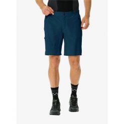 Spodenki turystyczne męskie Vaude Scopi LW Shorts II. Niebieskie szorty Vaude, m, bez wzorów, sportowe. Za 319.19 zł.