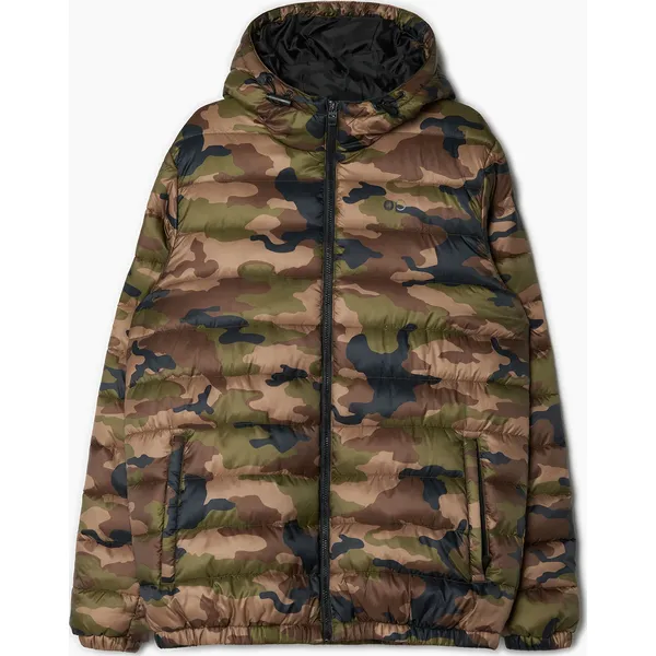 Kurtka moro z kapturem - Khaki. Brązowe kurtki Cropp, l, bez wzorów, z poliesteru, z kapturem. Za 169.99 zł.