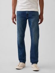 GAP Dżinsy - Slim fit - w kolorze granatowym rozmiar: W28/L32. Niebieskie jeansy GAP, l. Za 124.11 zł.