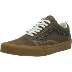 Buty VANS VN000Z90FST1 OLD SKOOL GUM VNTCO Brązowy. Brązowe buty turystyczne Vans, bez wzorów, z tkaniny, bez zapięcia, na fitness i siłownię. Za 356.99 zł.
