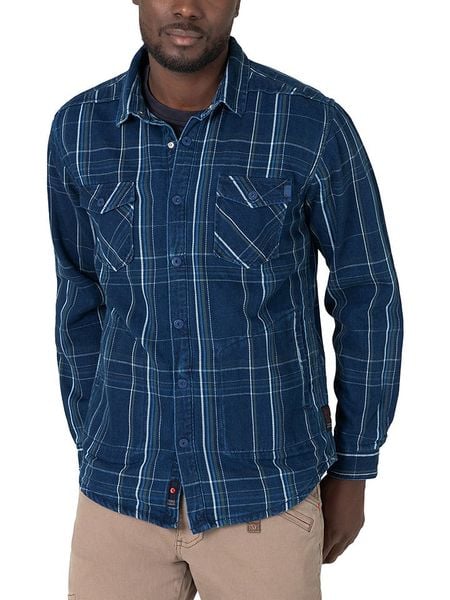 Timezone Koszula - Regular fit - w kolorze granatowym rozmiar: XL. Niebieskie koszule Timezone, xl, bez wzorów, z bawełny, bez kołnierzyka, bez ramiączek. Za 148.26 zł.