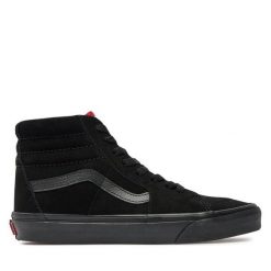 Tenisówki Vans. Czarne trampki Vans, bez wzorów, bez zapięcia. Za 239.99 zł.
