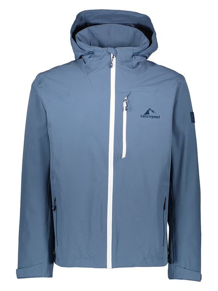 Westfjord Kurtka funkcyjna "Esja" w kolorze niebieskim rozmiar: L. Niebieskie kurtki outdoor i hardshell Westfjord, l, bez wzorów, bez kaptura. Za 253.54 zł.