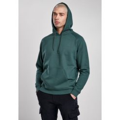 Bluza z kapturem Urban Classics blank. Zielone bluzy z kapturem Urban Classics, s, bez wzorów, z bawełny, z kapturem. Za 169.70 zł.