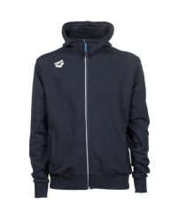 Bluza Arena Team Hooded Jacket Panel z kapturem. Niebieskie bluzy z kapturem Arena, l, bez wzorów, z bawełny, z kapturem. Za 371.55 zł.
