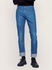 Boss Jeansy Slim Fit Delaware3-1 50437899 Granatowy Slim Fit. Niebieskie jeansy Boss, m. Za 819.99 zł.