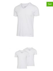 Fila Koszulki (2 szt.) w kolorze białym rozmiar: XXL. Białe bezrękawniki Fila, xxl, bez wzorów, bez kołnierzyka, bez ramiączek. Za 97.28 zł.
