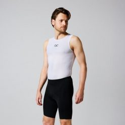 Krótkie spodenki kolarskie do kolarstwa górskiego. Czarne spodenki rowerowe ACELERA, m, bez wzorów, rowerowe. W wyprzedaży za 169.16 zł.