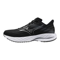 Buty do biegania Mizuno Wave Inspire 21. Czarne buty do biegania Mizuno, bez wzorów, z materiału, bez zapięcia, do biegania, mizuno wave. Za 677.00 zł.