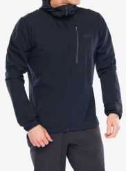 Kurtka softshell męska Rab Borealis Alpine Hoody. Niebieskie kurtki RAB, l, bez wzorów, z materiału, bez kaptura. Za 459.79 zł.