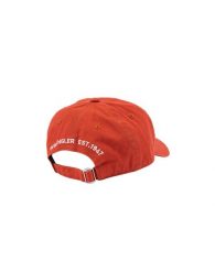 WRANGLER WASHED LOGO CAP MĘSKA CZAPKA Z DASZKIEM LOGO BURNT ORANGE 112352595 W0V7013632. Pomarańczowe czapki z daszkiem Wrangler, bez wzorów. Za 99.99 zł.