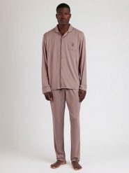 Admas Piżama w kolorze jasnobrązowym rozmiar: L. Brązowe piżamy admas, l, bez wzorów, bez ramiączek. Za 114.45 zł.