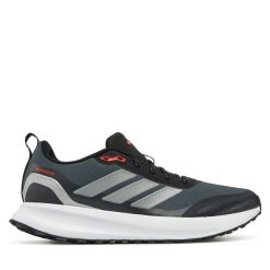 Buty do biegania adidas. Czarne buty do biegania Adidas, bez wzorów, bez zapięcia, do biegania. Za 279.99 zł.