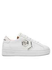 PHILIPP PLEIN Sneakersy FADS MSC3997 PLE005N Biały. Białe buty sportowe casual Philipp Plein, bez wzorów, ze skóry, bez zapięcia. Za 3,549.00 zł.
