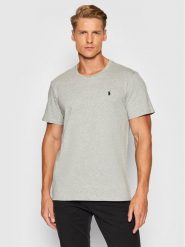 Polo Ralph Lauren T-Shirt Sle 714844756003 Szary Regular Fit. Szare koszulki polo Polo Ralph Lauren, m, bez wzorów, z bawełny, bez kołnierzyka, bez ramiączek. Za 189.99 zł.