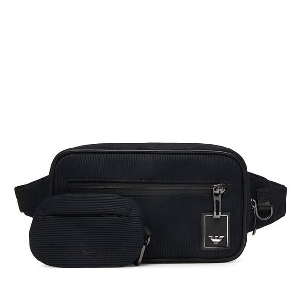 Nerka Emporio Armani. Niebieskie saszetki i nerki Emporio Armani, bez wzorów. Za 1,209.00 zł.