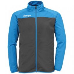 Bluza Kempa Prime Poly Jacket. Niebieskie bluzy Kempa, bez wzorów, bez kaptura. W wyprzedaży za 169.50 zł.