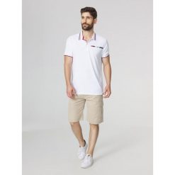 Koszulka polo męska TBS Selimpol. Czerwone koszulki polo Tbs, m, bez wzorów, bez kołnierzyka, bez ramiączek. Za 319.00 zł.