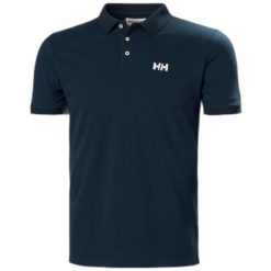 Polo Helly Hansen Malcesine. Niebieskie koszulki polo Helly Hansen, m, bez wzorów, z bawełny, bez kołnierzyka, bez ramiączek. Za 254.70 zł.