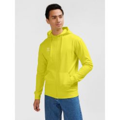Bluza dresowa z kapturem Hummel Go 2.0. Żółte bluzy z kapturem Hummel, bez wzorów, z dresówki, z kapturem. Za 254.50 zł.