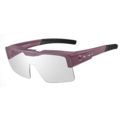 Okulary przeciwsłoneczne z przezroczystymi soczewkami wiatroodpornymi dla mężczy. Fioletowe okulary przeciwsłoneczne WEST BIKING. Za 135.60 zł.