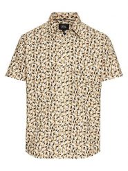 Camel Active Koszula - Regular fit - w kolorze jasnobrązowym rozmiar: M. Brązowe koszule Camel Active, m, bez wzorów, z bawełny, bez kołnierzyka, bez ramiączek. Za 126.99 zł.