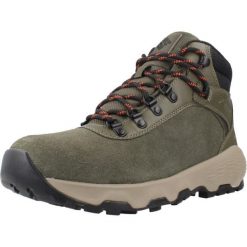 Buty COLUMBIA NEWTON WANDER Zielony. Zielone buty turystyczne Columbia, bez wzorów, ze skóry, bez zapięcia, trekkingowe. Za 429.99 zł.