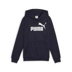 Młodzieżowa polarowa bluza z kapturem ESS z logo No. 1 PUMA New Navy Blue. Niebieskia bluzy z kapturem Puma, m, bez wzorów, z dżerseju, z kapturem. Za 159.00 zł.