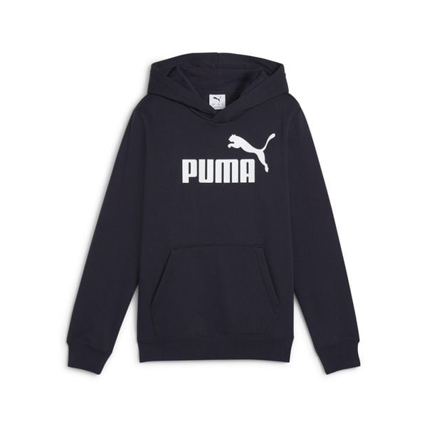 Młodzieżowa polarowa bluza z kapturem ESS z logo No. 1 PUMA. Niebieskia bluzy z kapturem Puma, m, bez wzorów, z polaru, z kapturem. Za 159.00 zł.