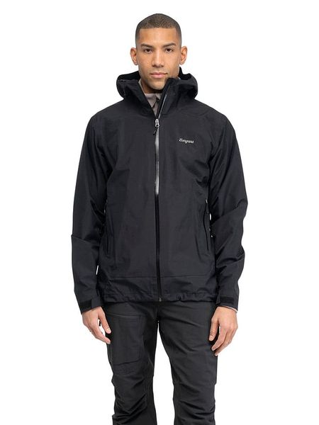 Bergans Kurtka funkcyjna "Essentials" w kolorze czarnym rozmiar: XL. Czarne kurtki outdoor i hardshell Bergans, m, bez wzorów, z materiału, bez kaptura. Za 459.04 zł.