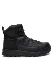 CAT Footwear Trapery Threshold Rebound Wp Nm Ct S7L Hro Fo Sr P726046 Czarny. Czarne trapery CAT Footwear, ze skóry, bez zapięcia. Za 749.99 zł.
