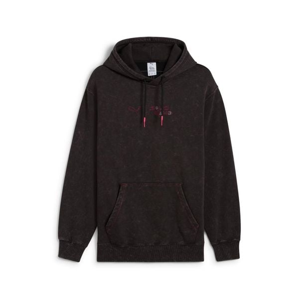 Bluza z kapturem Puma X Squid Game Grapic FL. Czarne bluzy Puma, m, bez wzorów, z bawełny, z kapturem. Za 396.55 zł.