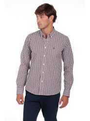 The Time of Bocha Koszula w kolorze czerwono-czarno-białym rozmiar: M. Białe koszule The Time of Bocha, m, bez wzorów, z bawełny, bez kołnierzyka, bez ramiączek. Za 127.05 zł.