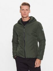 EA7 Emporio Armani Kurtka puchowa 8NPB14 PNE1Z 1845 Zielony Regular Fit. Zielone kurtki EA7 Emporio Armani, m, bez wzorów, z puchu, bez kaptura. Za 829.99 zł.