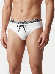 Emporio Armani Kąpielówki EM000582 AF20432 U0002 Biały. Białe kąpielówki Emporio Armani, m, bez wzorów, z syntetyku. Za 299.99 zł.