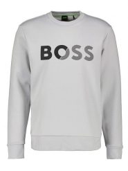 Hugo Boss Bluza w kolorze szarym rozmiar: L. Szare bluzy HUGO BOSS, l, bez wzorów, bez kaptura. Za 380.99 zł.