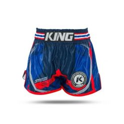 Spodenki do boksu tajskiego King Pro Boxing Flag 2. Czerwone szorty KING PRO BOXING, bez wzorów, sportowe. Za 214.50 zł.