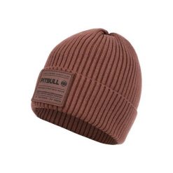 Czapka męska Pitbull zimowa Silvas Angel. Brązowe czapki zimowe PITBULL, bez wzorów. Za 59.00 zł.