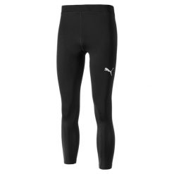 Spodnie treningowe męskie Puma Liga Baselayer Long Tight. Czarne bielizna termoaktywna Puma, m, bez wzorów, bez ramiączek, do piłki nożnej. Za 127.00 zł.
