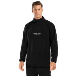 Bluza z grubego polaru do sportów zimowych męska Shadow. Czarne bluzy z polaru SIROKO, na zimę, m, bez wzorów, z polaru, bez kaptura. W wyprzedaży za 152.00 zł.