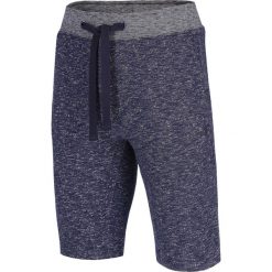 Spodenki dresowe męskie SKMD200 - granatowy melanż. Krótkie spodenki sportowe marki 4F. Za 79.99 zł.