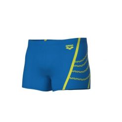 Kąpielówki męskie bokserki spodenki treningowe na basen Arena Losange. Niebieskie krótkie spodenki sportowe Arena, m, bez wzorów. Za 91.98 zł.