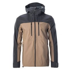 Kurtka męska Magnum Hardshell Jacket - beżowa, Rozmiar L. Brązowe kurtki MAGNUM, l, bez wzorów, z hardshellu, bez kaptura. W wyprzedaży za 529.99 zł.