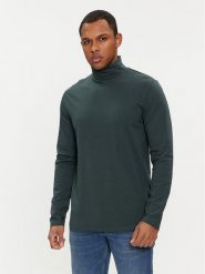 Selected Homme Golf 16081962 Zielony Regular Fit. Zielone golfy Selected Homme, m, bez wzorów, z bawełny, bez kołnierzyka, bez ramiączek. Za 49.99 zł.
