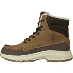 Buty trekkingowe Helly Hansen garibaldi V3. Brązowe buty turystyczne Helly Hansen, bez wzorów, z gumy, bez zapięcia, trekkingowe. Za 678.25 zł.