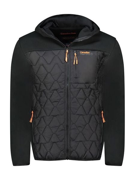 Canadian Peak Kurtka polarowa "Tuniseak" w kolorze czarnym rozmiar: 3XL. Czarne kurtki Canadian Peak, xl, bez wzorów, z materiału, bez kaptura. Za 143.90 zł.