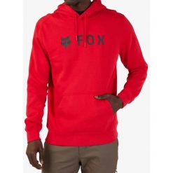 Bluza z kapturem męska Fox Absolute Fleece Po. Czerwone bluzy FOX, m, bez wzorów, z kapturem. Za 248.99 zł.